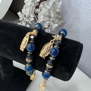 Virgencita charm bracelet